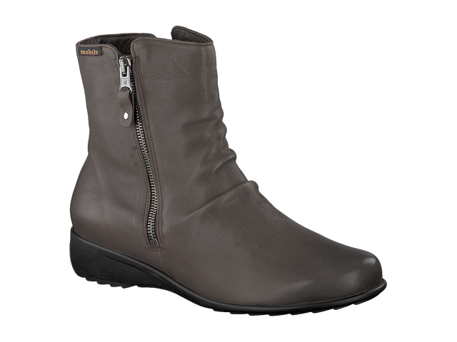 bottines femme modèle Salome Cuir Taupe - Mephisto